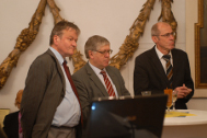 Prof. Dr. Detlef Döring, Prof. Dr. Manfred Rudersdorf und Dr. Gerald Diesener