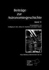 Beiträge zur Astronomiegeschichte. Band 11