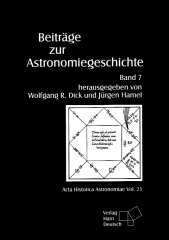 Beiträge zur Astronomiegeschichte. Band 7