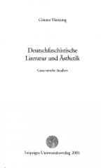 Deutschfaschistische Literatur und Ästhetik