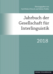 Jahrbuch der Gesellschaft für Interlinguistik 2018