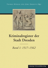 Kriminalregister der Stadt Dresden Bd. 1