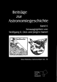 Beiträge zur Astronomiegeschichte. Band 6