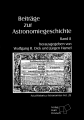 Beiträge zur Astronomiegeschichte. Band 8