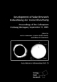 Development of Solar Research / Entwicklung der Sonnenforschung