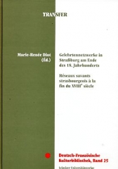 Gelehrtennetzwerke in Straßburg am Ende des 18. Jahrhunderts