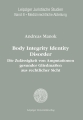 Body Integrity Identity Disorder
