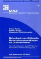Datenbank non-fiktionaler Unterhaltungssendungen im DDR-Fernsehen