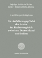 Die Aufklärungspflicht des Arztes im Rechtsvergleich zwischen Deutschland und Italien