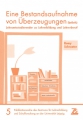 Eine Bestandsaufnahme von Überzeugungen (beliefs) Lehramtsstudierender zu Lehrerbildung und Lehrerberuf